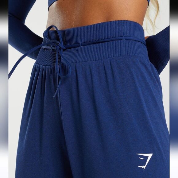 Gymshark Women't Lightweight Jogger Pants In Blue Size Medium - Picture 13 of 14